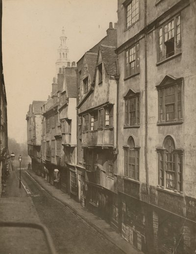 Wych Street, South Side, Looking East, London by English Photographer